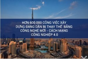 600.000 công việc xây dựng đang chuẩn bị được thay thế bằng công nghệ mới tại Anh.