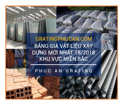 bảng giá vật liệu xây dựng