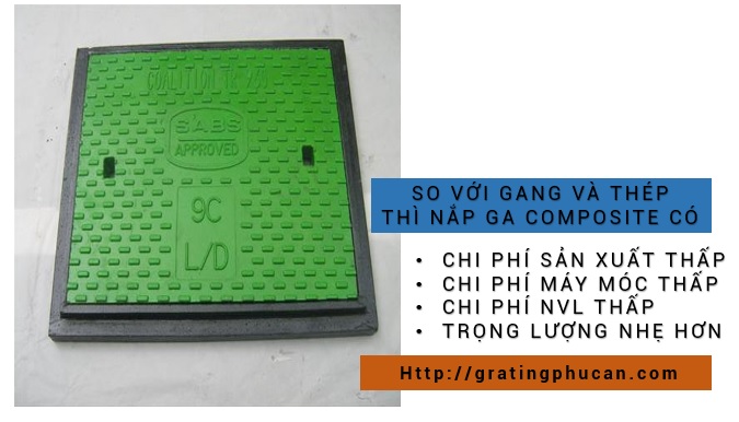 nắp hố ga bằng composite