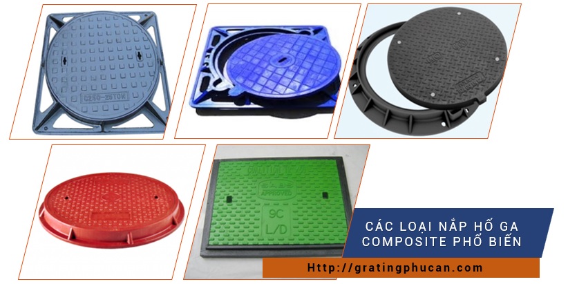 các loại nắp hố ga composite