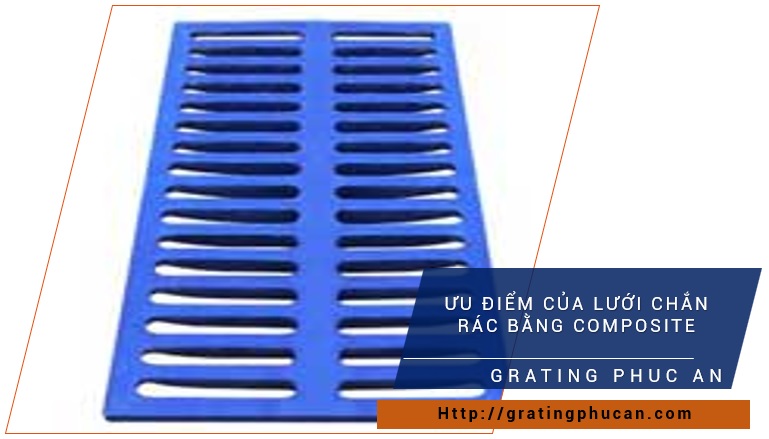 lưới chắn rác bằng composite