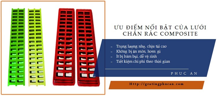 Lưới chắn rác Composite