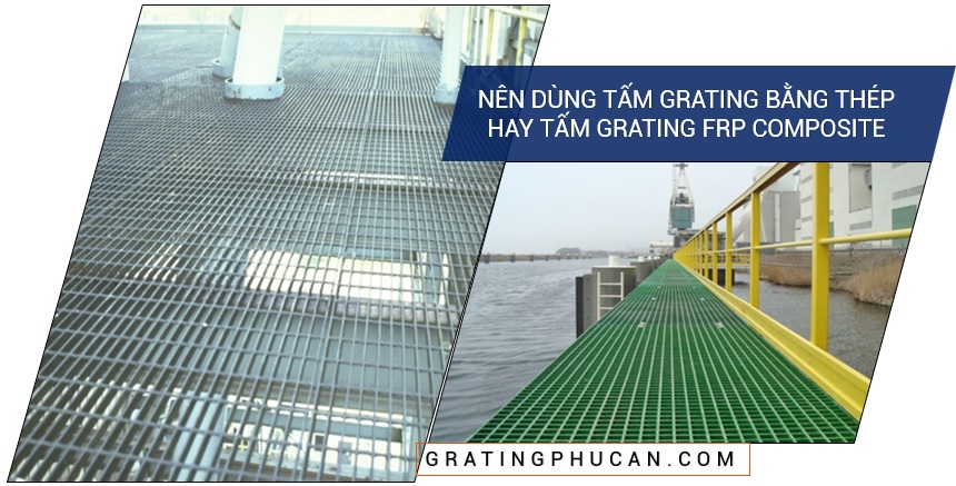 tấm grating FRP composite