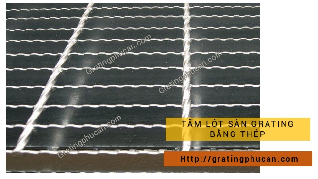 tấm sàn grating bằng thép